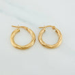 Candongas Mary 2.2 g / 3/4 in Oro Amarillo 18K