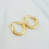 Candongas Mary 1.25 g / 1/2 in Oro Amarillo 18K
