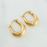 Candongas Bolsa 1.2 g / 1/2 in Oro Amarillo 18K