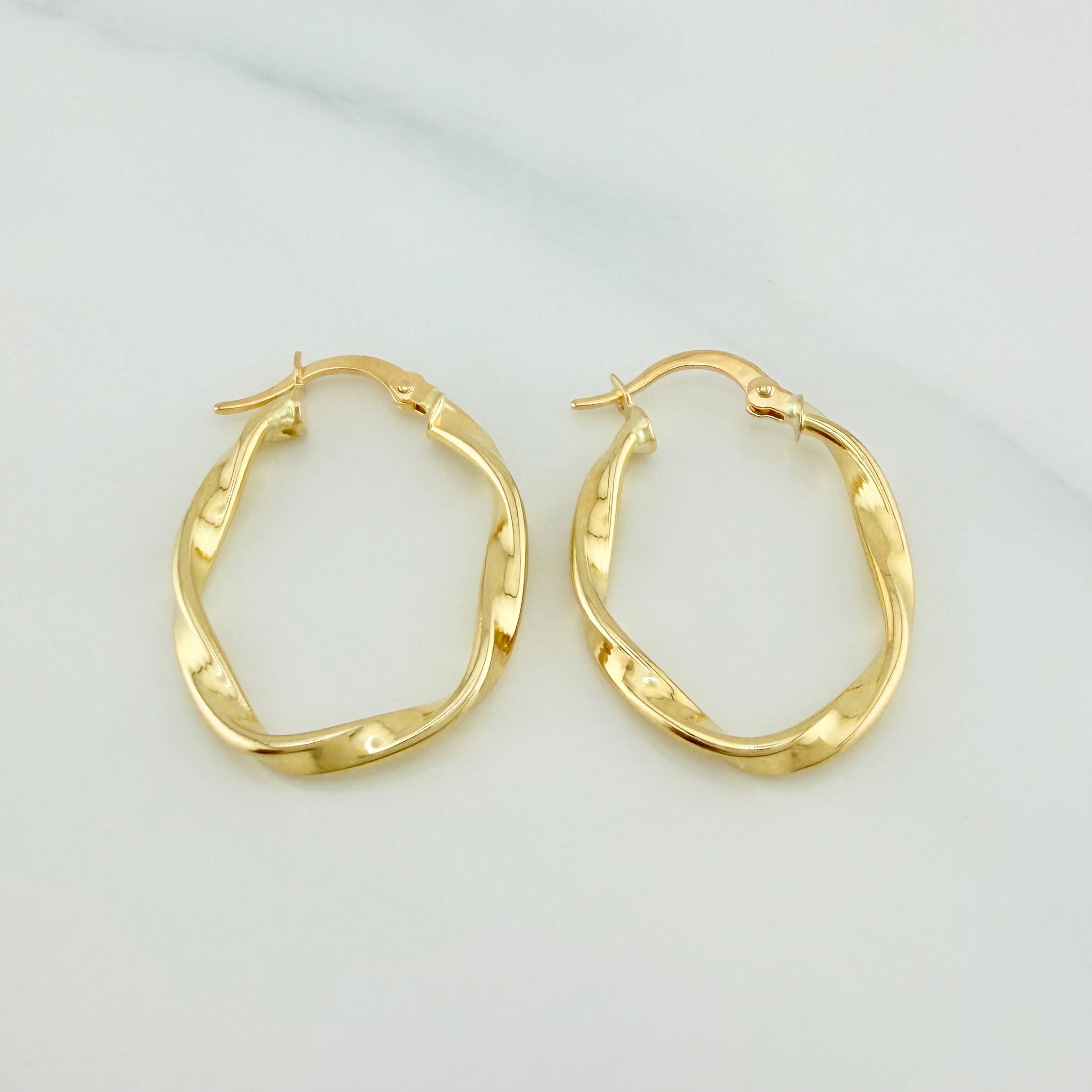 Candongas Crespa 1.8 g / 1 1/4 in Oro Amarillo 18K