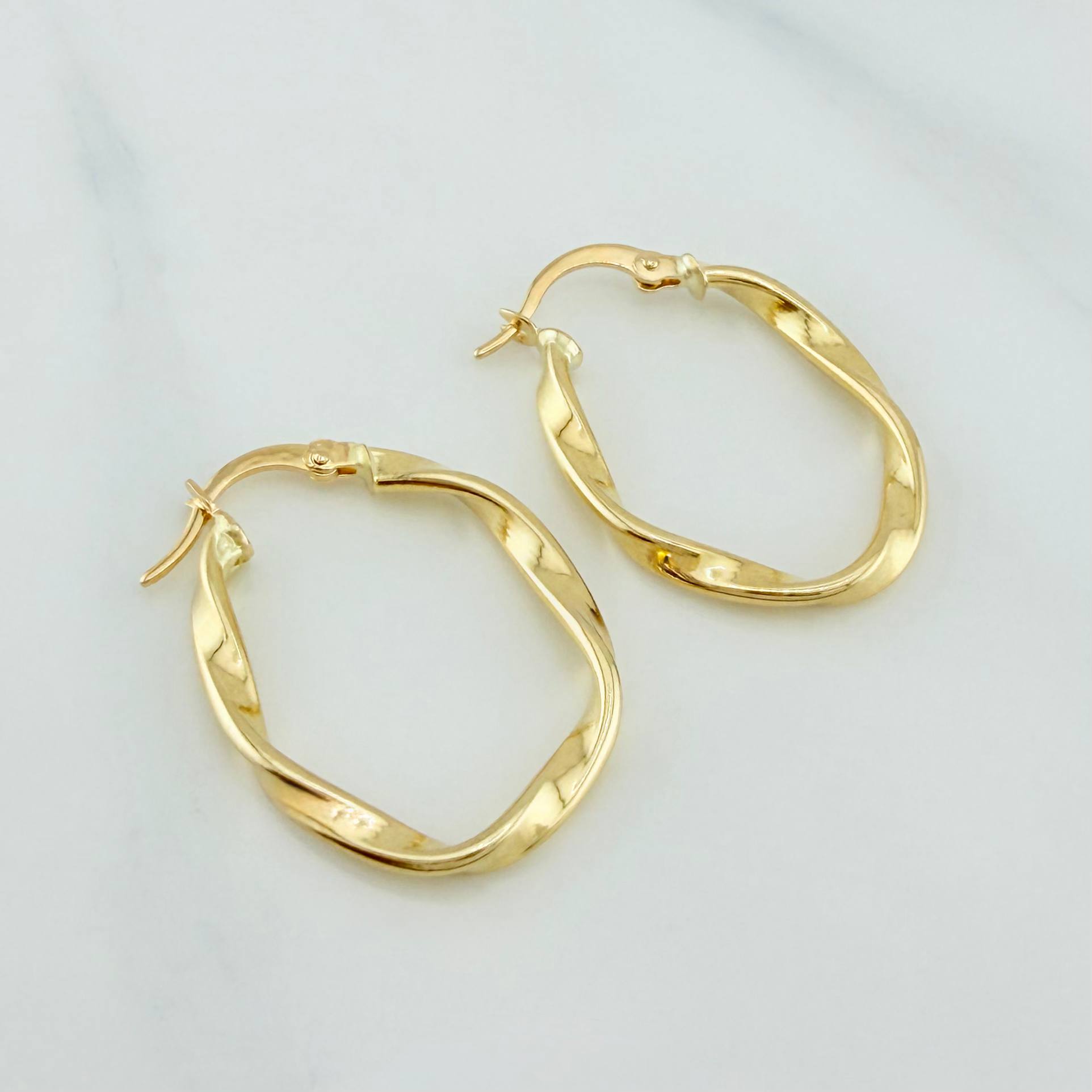 Candongas Crespa 1.8 g / 1 1/4 in Oro Amarillo 18K