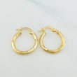 Candongas Mai 1.55 g / 3/4 in Oro Amarillo 18K