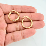 Candongas Mai 1.55 g / 3/4 in Oro Amarillo 18K