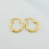Candongas Kataleya 1.05 g / 1/2 in Oro Amarillo 18K