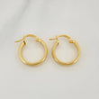 Candongas Fabi 1.7 g / 1/2 in Oro Amarillo 18K