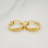 Candongas Fabi 1.7 g / 1/2 in Oro Amarillo 18K