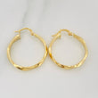 Candongas Linda 2.3 g / 3/4 in Oro Amarillo 18K