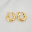 Hoop Earrings Jass 1.4 g / 1/2 in 18K Yellow Gold