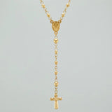 Rosario Virgen Milagrosa 6.1gr / 20 in / 3mm-4mm Oro Amarillo 18K &