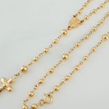 Rosario Virgen Milagrosa 6.1gr / 20 in / 3mm-4mm Oro Amarillo 18K &