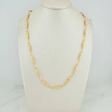 Cadena Rustica Dubai 9.35gr / 24 3/4 in / 2.95mm Oro Amarillo 18K &