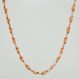 Cadena Rustica Paris 11.45gr / 24 3/4 in / 3.3mm Oro Rosa 18K &