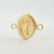 Herraje Divino niño Doble faz 0.6gr / 3/4 in / Oro Amarillo 18K ©
