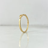 God Ring 0.95gr / Size 6 1/4 / 18K Gold ©