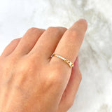 God Ring 1.15gr / Size 5 / 18K Gold *