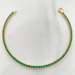 Pulso Tennis 7gr / 7 in / 2.5mm Oro Amarillo +4 18K %