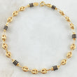 Rustic Bracelet GC 3x1 3.05gr / 7.9in / 18K Gold Yellow Nac.Esp. ©
