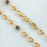Cadena Rústica GC 3x1 9.5gr / 23 1/2 in / 4.5mm Oro Amarillo 18K ©