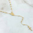 Miraculous Virgin Rosary Polished Cross 3.2gr / 17.7in / 18K Yellow Gold +4 ©