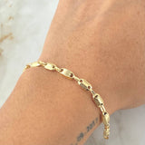 Rustic Bracelet Adije 4.5gr / 8.7in / 18K Gold +0$