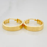 Candongas Tribal 2.85 g / 1 in Oro Amarillo 18K