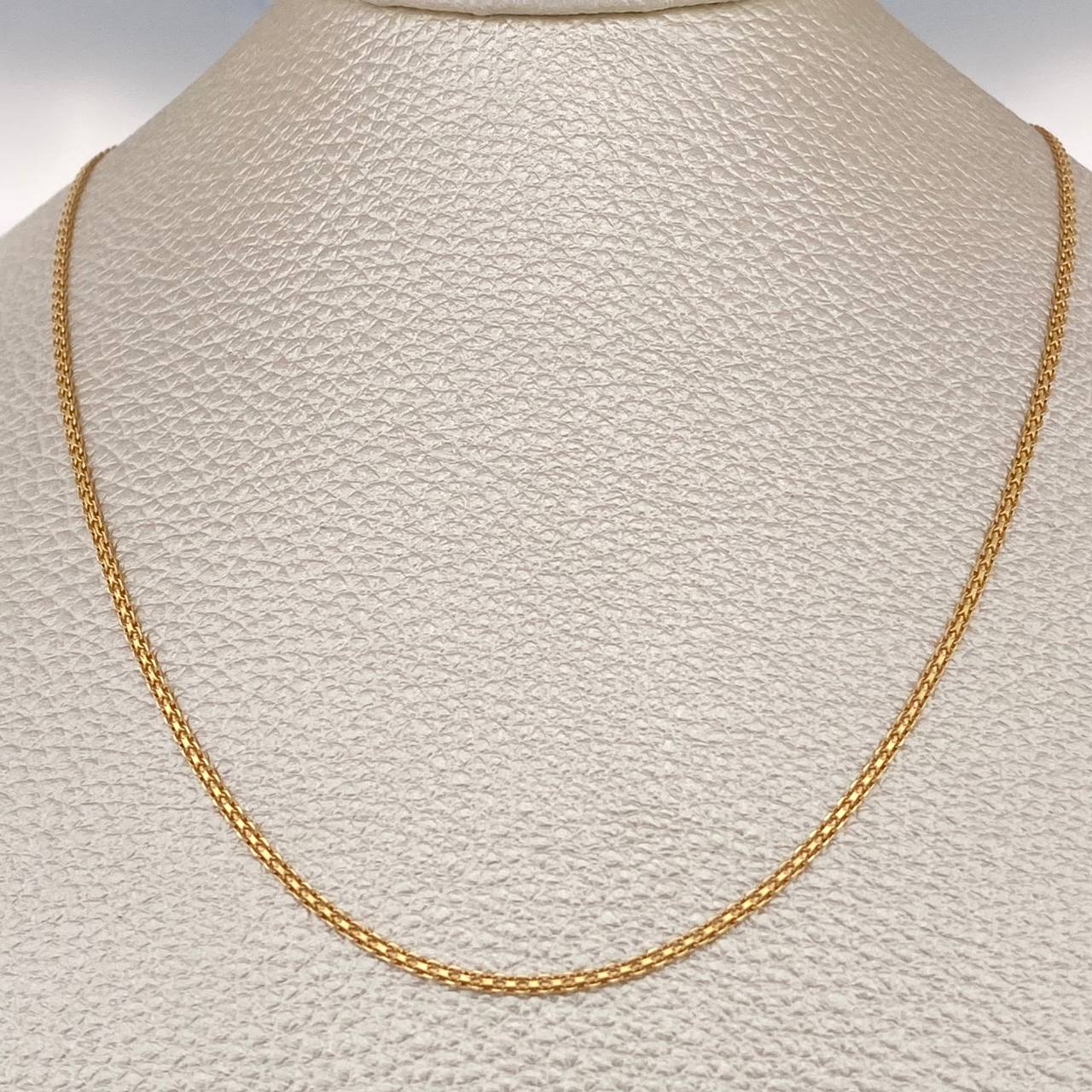 Cadena China 4.05gr / 23 1/2 in / 1.6mm Oro Amarillo +1 18K %