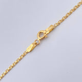 Cadena China 3.2gr / 23 1/2 in / 1.42mm Oro Amarillo +1 18K &