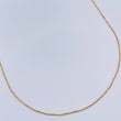 Cadena Veneciana 0.8gr / 17 3/4 in / 0.4mm Oro Amarillo +3 18K %