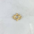 Herraje Estrella de David 0.6gr / 1.5cm / Oro Amarillo ©