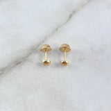 Topos Media Bola 4mm 0.45gr Lisa Oro Amarillo