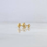 Topos Media Bola 4mm 0.45gr Lisa Oro Amarillo