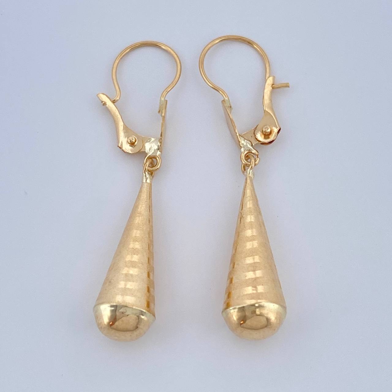 Candongas Lagrima 1gr / 3/4 in / Oro Amarillo 18K &