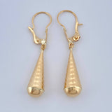 Candongas Lagrima 1gr / 3/4 in / Oro Amarillo 18K &