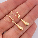 Candongas Lagrima 1gr / 1 1/4 in / Oro Amarillo 18K %