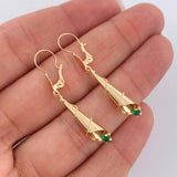 Candongas Lagrima 1.65gr / 1 1/2 in / Oro Amarillo 18K %