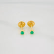 Topos Punto Esmeralda 0.7Pts 0.55 g / in / 1.8 mm Oro Amarillo 18K