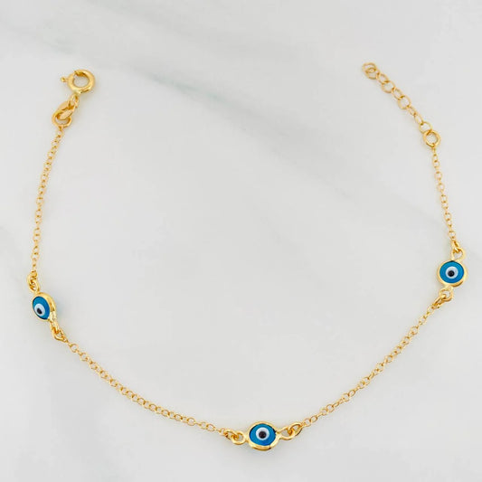 Pulso Modulable Aro Seguido 1.5 g / 7 in - 6 1/4 in / 0.4 mm Oro Amarillo 18K