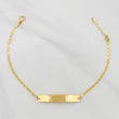 Pulso Escalera Plana 1.45 g / 6 3/4 in / 0.4 mm Oro Amarillo 18K