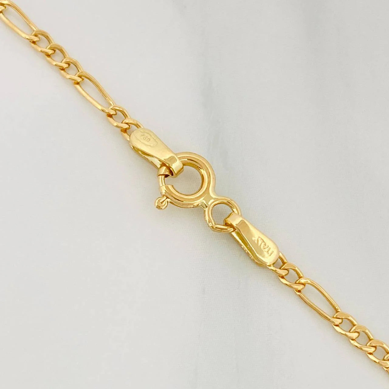 Pulso Figaro 1.6 g / 6 1/2 in / 0.9 mm Oro Amarillo 18K