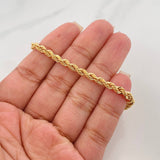Pulso Lazo 4.15 g / 8 1/4 in / 3.4 mm Oro Amarillo 18K