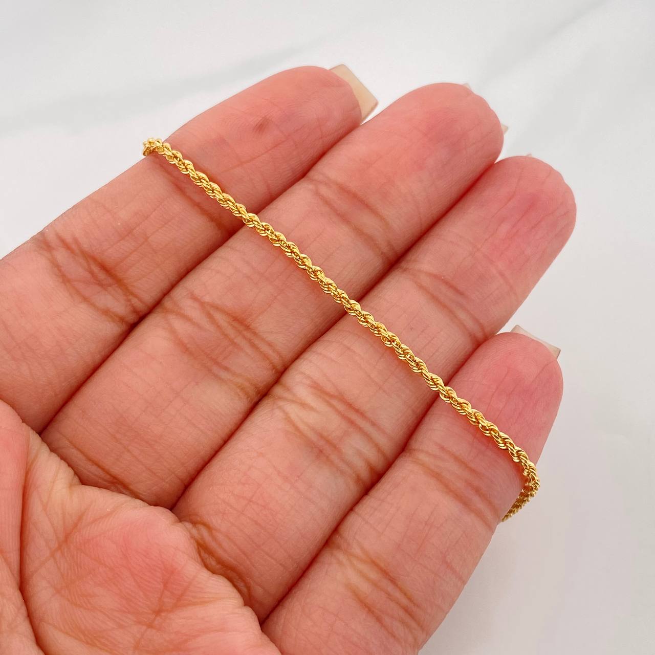 Pulso Lazo 0.75 g / 7 in / 1.4 mm Oro Amarillo 18K
