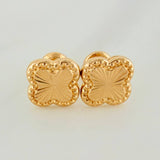 Topos Trebol 1.15gr / 5mm Oro Amarillo 18K &