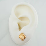 Topos Trebol 1.15gr / 5mm Oro Amarillo 18K &