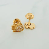 Topos Manos 1.05gr / 4mm Oro Amarillo 18K &