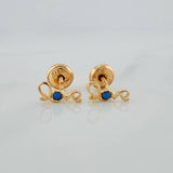 Topos Love 0.55gr / 2mm Oro Amarillo 18K &
