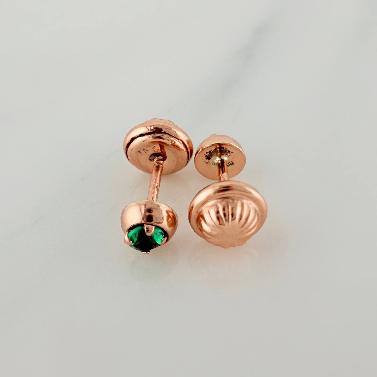 Topos Bisel 0.7gr / 3mm Oro Rosa 18K &