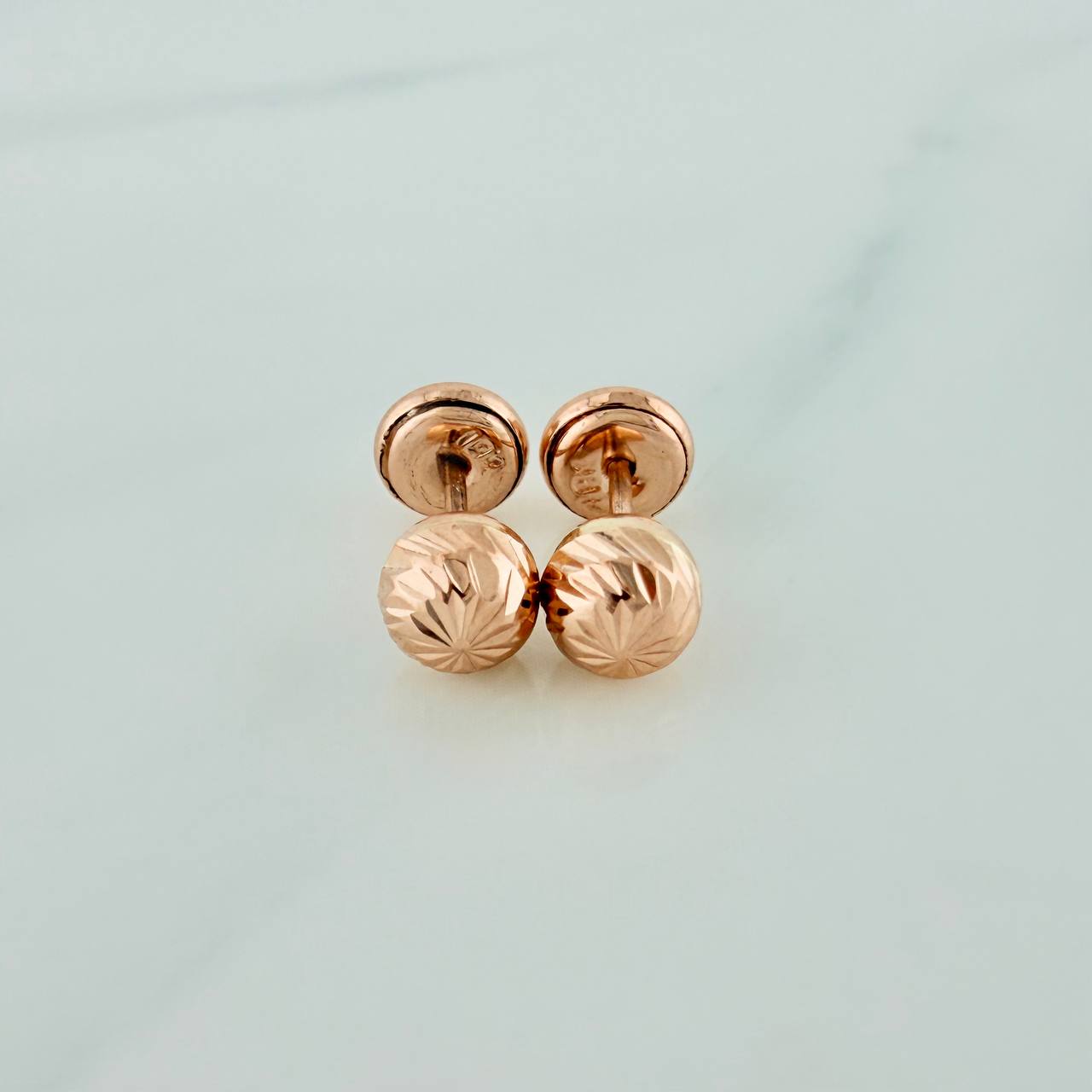 Topos Bola 0.85gr / 5mm Oro Rosa 18K &