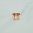 Topos Bola 0.7gr / 4mm Oro Rosa 18K &