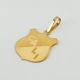Dije Escudo Deportivo Cali 1.2gr / 3/4 in / Oro Amarillo 18K ©