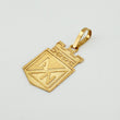Dije Atletico Nacional 1.1gr / 1 1/4 in / Oro Amarillo 18K